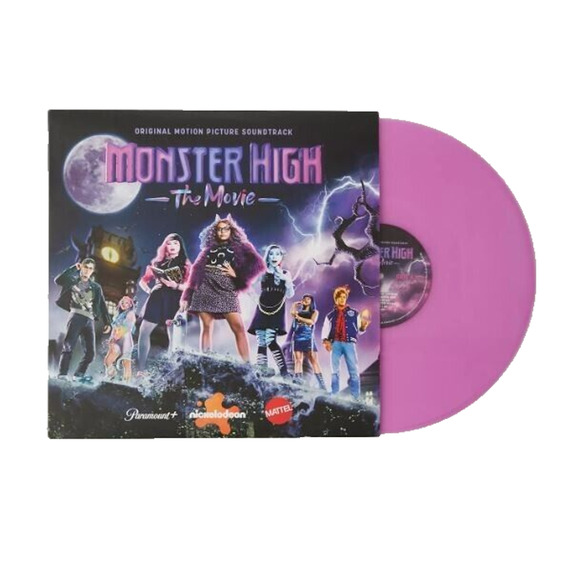 New Monster High The Movie Soundtrack Limited Edition Purple Vinyl Record LP - Picture 1 of 3